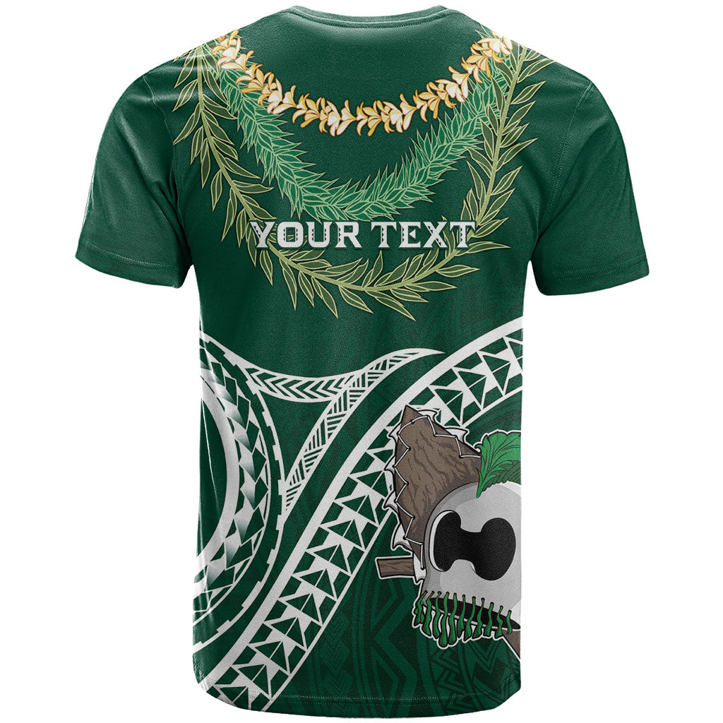Hawaii Rainbow Warriors Alumni Personalized T Shirt Ti Maile Lei - Glory For The Warriors