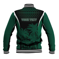 Hawaii Rainbow Warriors La'au Pama Personalized Baseball Jacket
