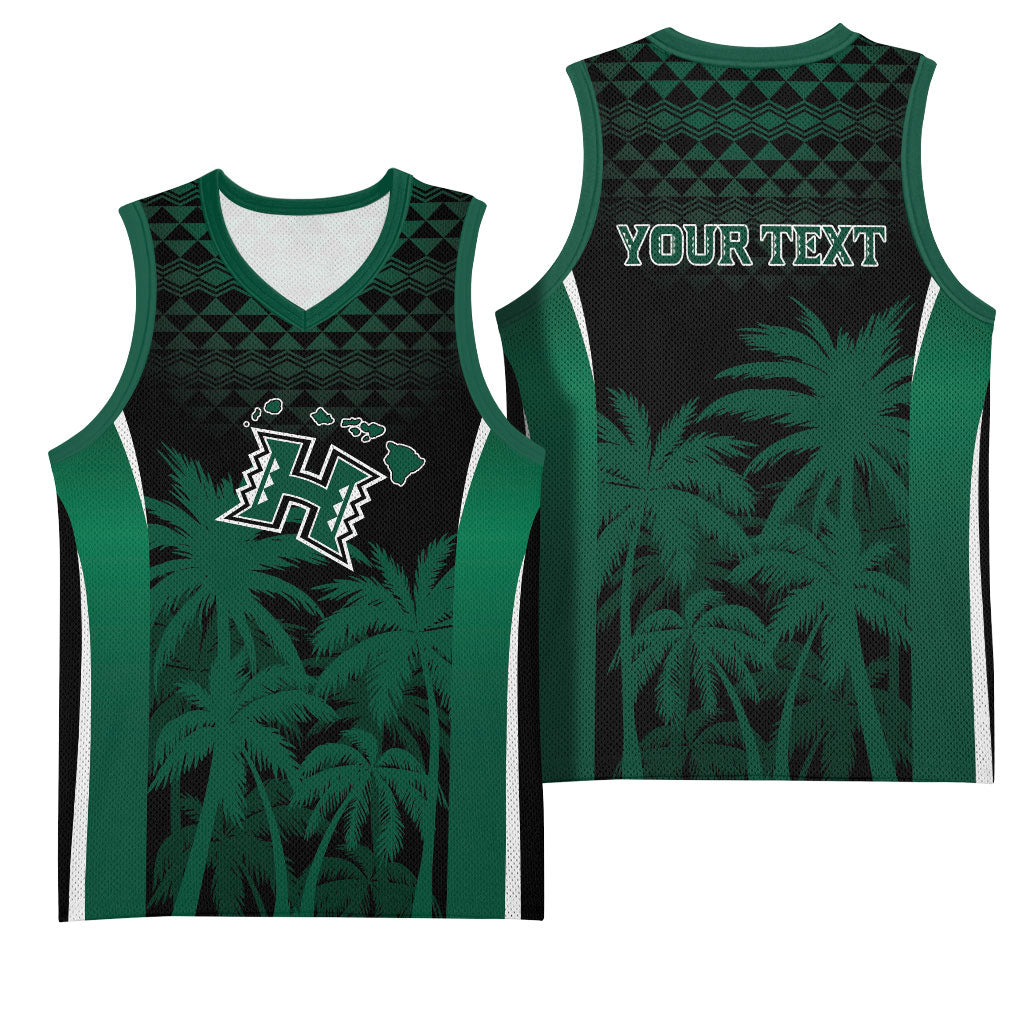 Hawaii Rainbow Warriors La'au Pama Personalized Basketball Jersey