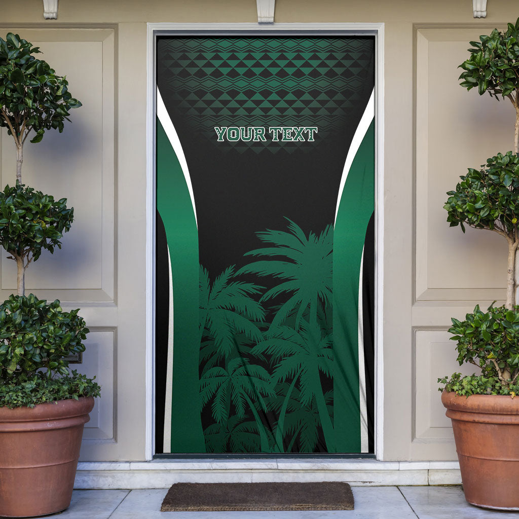 Hawaii Rainbow Warriors La'au Pama Personalized Door Cover