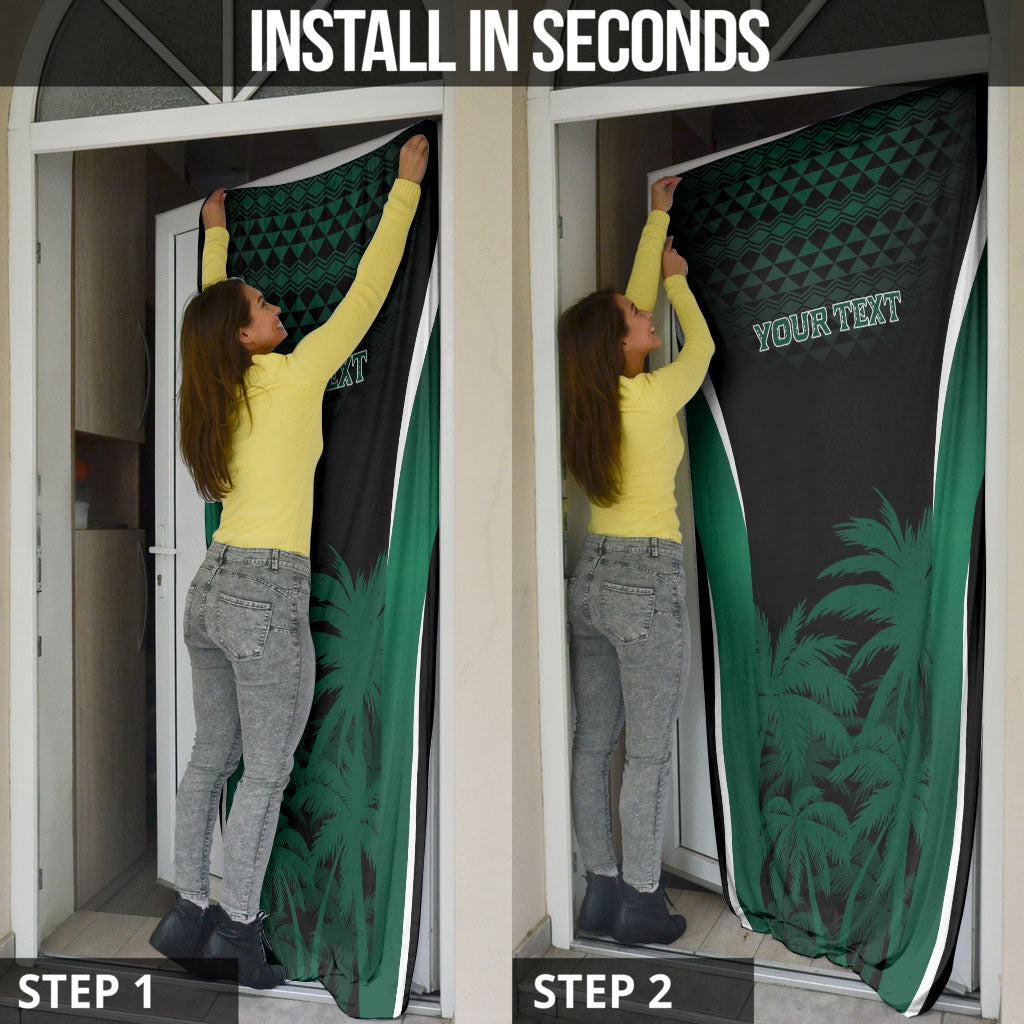 Hawaii Rainbow Warriors La'au Pama Personalized Door Cover
