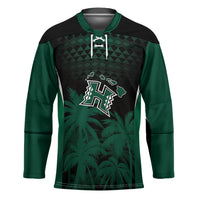 Hawaii Rainbow Warriors La'au Pama Personalized Hockey Jersey