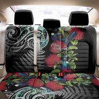 Meri Kirihimete New Zealand Back Car Seat Cover Tui on Pohutukawa LT7 - Polynesian Pride