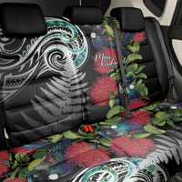 Meri Kirihimete New Zealand Back Car Seat Cover Tui on Pohutukawa LT7 - Polynesian Pride