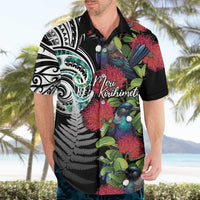 Meri Kirihimete New Zealand Hawaiian Shirt Tui on Pohutukawa LT7 - Polynesian Pride