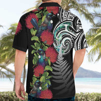 Meri Kirihimete New Zealand Hawaiian Shirt Tui on Pohutukawa LT7 - Polynesian Pride