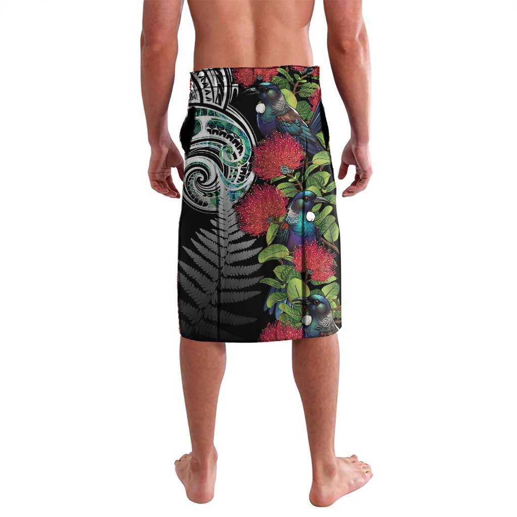 Meri Kirihimete New Zealand Lavalava Tui on Pohutukawa LT7 - Polynesian Pride
