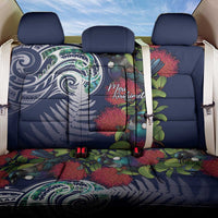 Meri Kirihimete New Zealand Back Car Seat Cover Tui on Pohutukawa - Blue Ver LT7 One Size Blue - Polynesian Pride