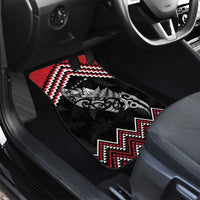 New Zealand Christmas Taniko Poutama Car Mats Mountainscape Maori Fern LT7 - Polynesian Pride