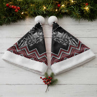 New Zealand Christmas Taniko Poutama Christmas Santa Hat Mountainscape Maori Fern LT7 - Polynesian Pride