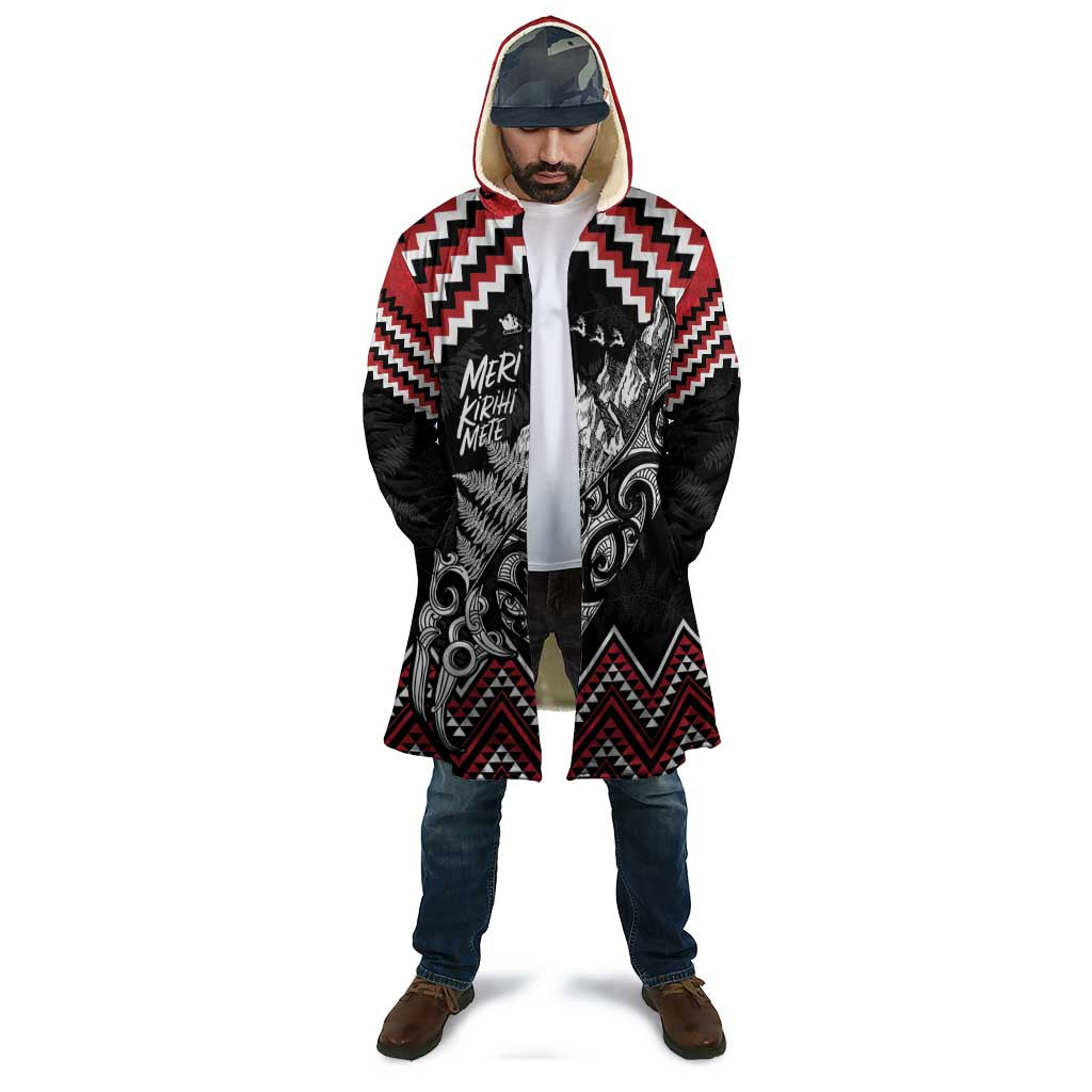 New Zealand Christmas Taniko Poutama Cloak Mountainscape Maori Fern LT7 - Polynesian Pride
