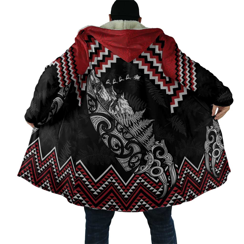 New Zealand Christmas Taniko Poutama Cloak Mountainscape Maori Fern LT7 - Polynesian Pride