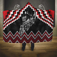 New Zealand Christmas Taniko Poutama Hooded Blanket Mountainscape Maori Fern LT7 - Polynesian Pride