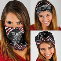 New Zealand Christmas Taniko Poutama Neck Gaiter Mountainscape Maori Fern LT7 - Polynesian Pride