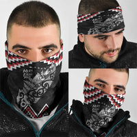 New Zealand Christmas Taniko Poutama Neck Gaiter Mountainscape Maori Fern LT7 - Polynesian Pride