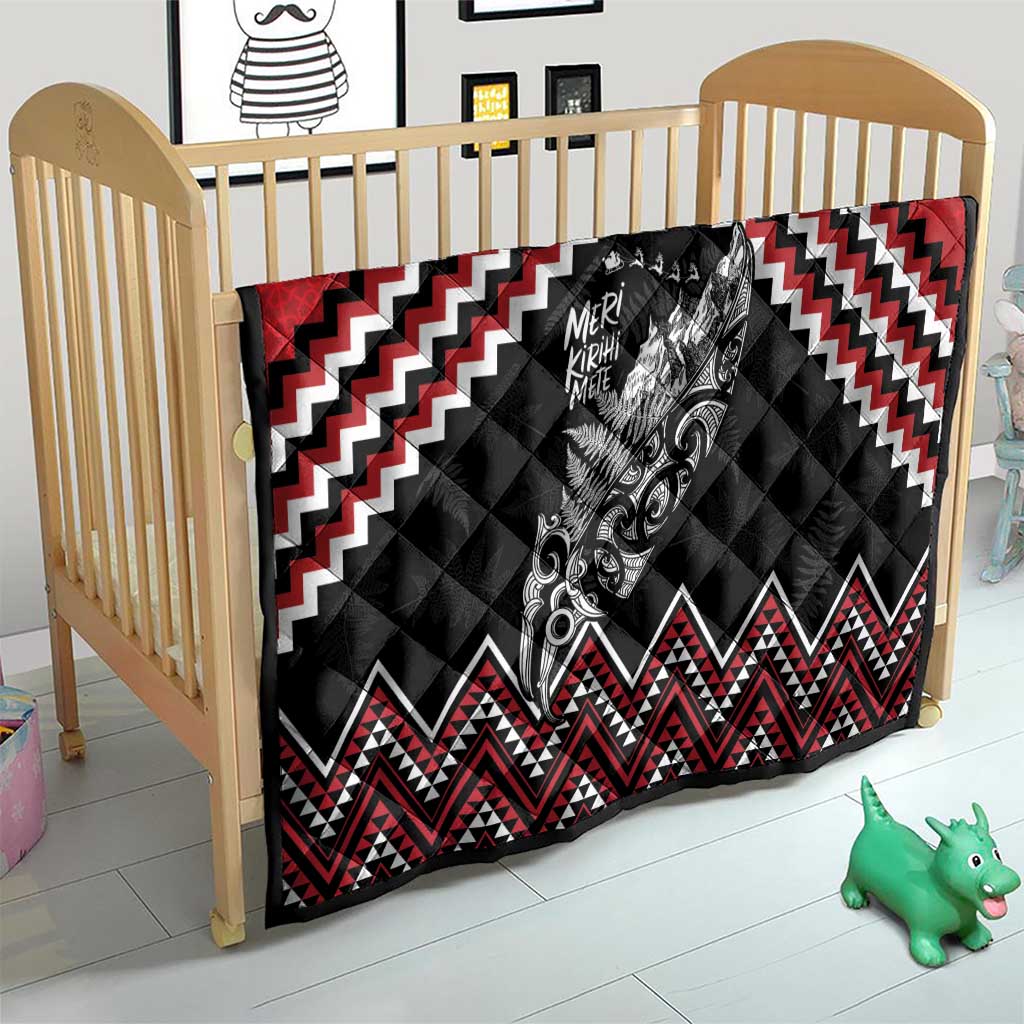 New Zealand Christmas Taniko Poutama Quilt Mountainscape Maori Fern LT7 - Polynesian Pride