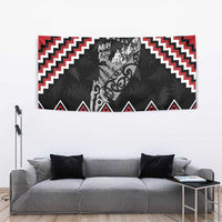 New Zealand Christmas Taniko Poutama Tapestry Mountainscape Maori Fern LT7 - Polynesian Pride