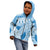 Bula Fiji Classic Masi Tapa Kid Hoodie Turquoise - Polynesian Pride