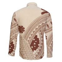 Bula Fiji Classic Masi Tapa Family Matching Puletasi and Hawaiian Shirt Vintage Beige LT7 - Polynesian Pride
