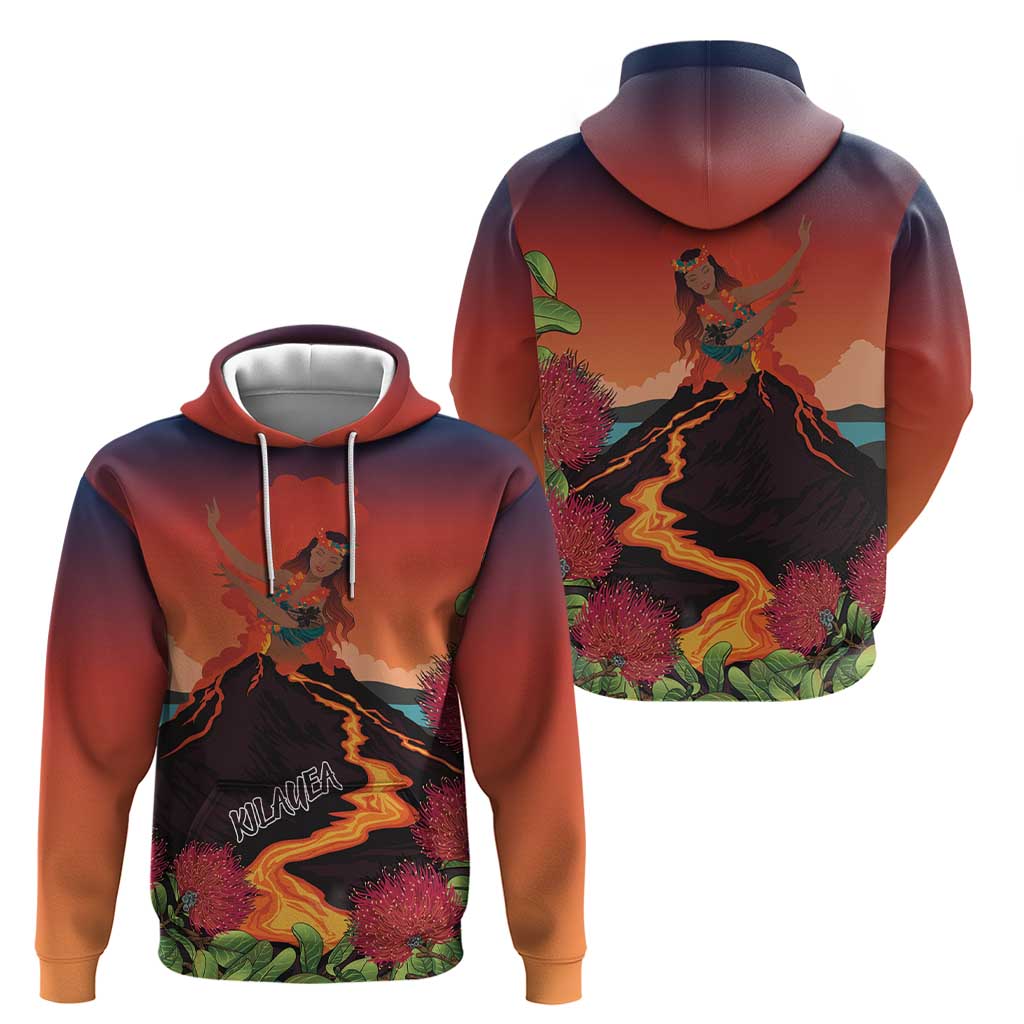 Hawaii Kilauea Volcano Hoodie Pele Goddess