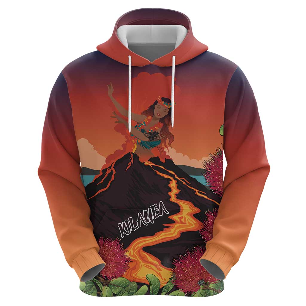 Hawaii Kilauea Volcano Hoodie Pele Goddess