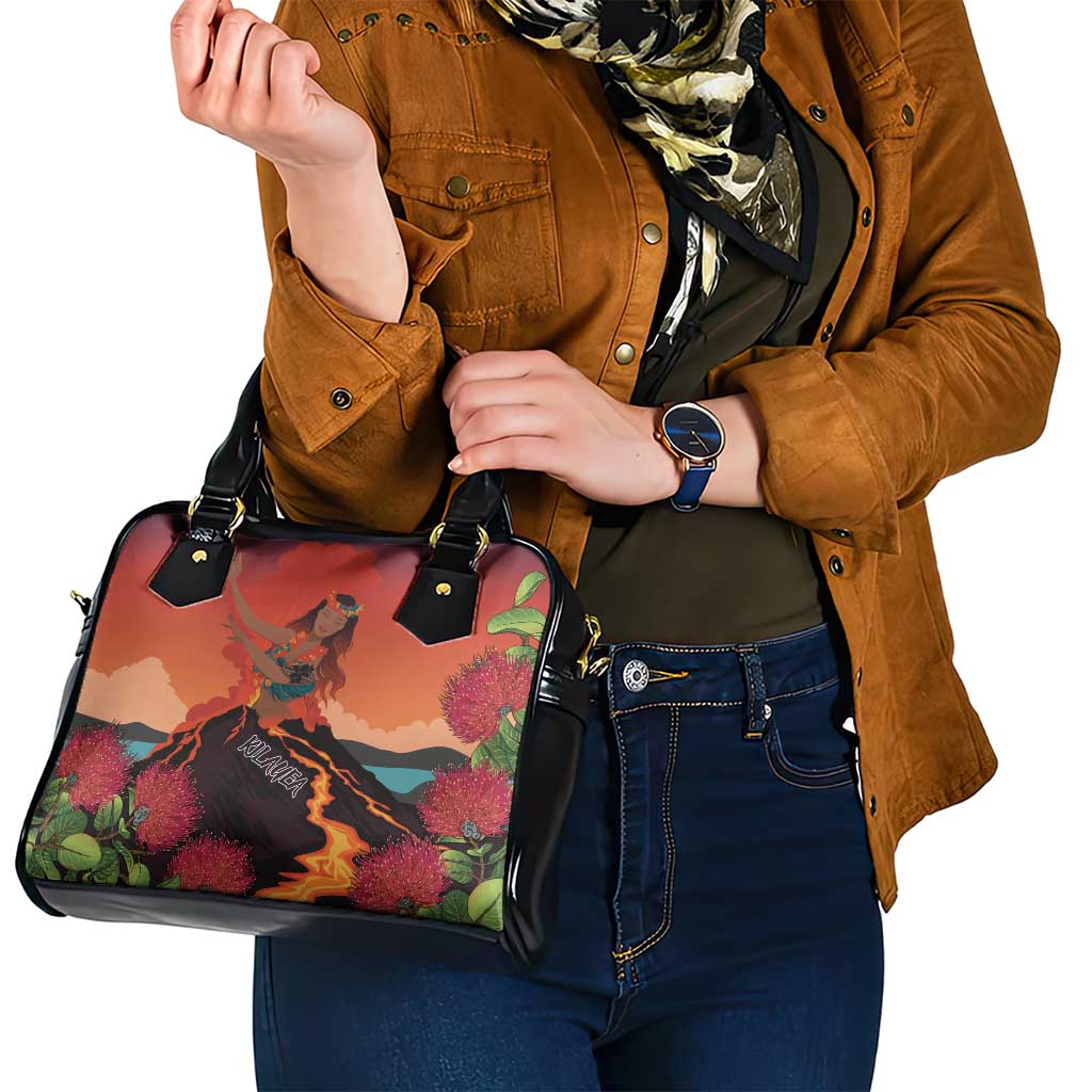 Hawaii Kilauea Volcano Shoulder Handbag Pele Goddess