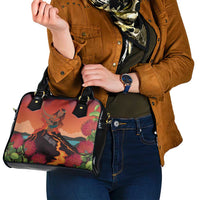 Hawaii Kilauea Volcano Shoulder Handbag Pele Goddess