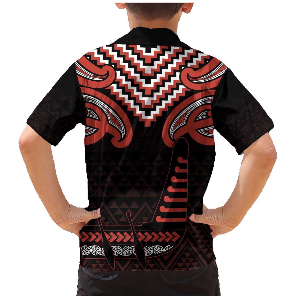 Maori Waitangi Family Matching Mermaid Dress and Hawaiian Shirt Kotahitanga Poutama Mix Whakairo LT7 - Polynesian Pride