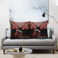 Maori Waitangi Pillow Cover Kotahitanga Poutama Mix Whakairo LT7 - Polynesian Pride