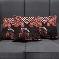 Maori Waitangi Pillow Cover Kotahitanga Poutama Mix Whakairo LT7 - Polynesian Pride