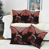 Maori Waitangi Pillow Cover Kotahitanga Poutama Mix Whakairo LT7 - Polynesian Pride