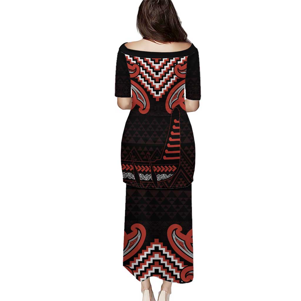 Maori Waitangi Puletasi Kotahitanga Poutama Mix Whakairo LT7 - Polynesian Pride