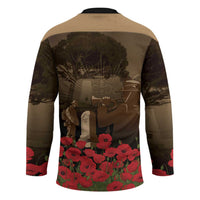 Australia - New Zealand ANZAC Lone Pine Hockey Jersey The Last Post LT7 - Polynesian Pride