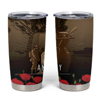 Australia - New Zealand ANZAC Lone Pine Tumbler Cup The Last Post LT7 Old Gold - Polynesian Pride