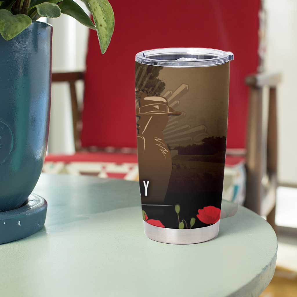 Australia - New Zealand ANZAC Lone Pine Tumbler Cup The Last Post LT7 - Polynesian Pride