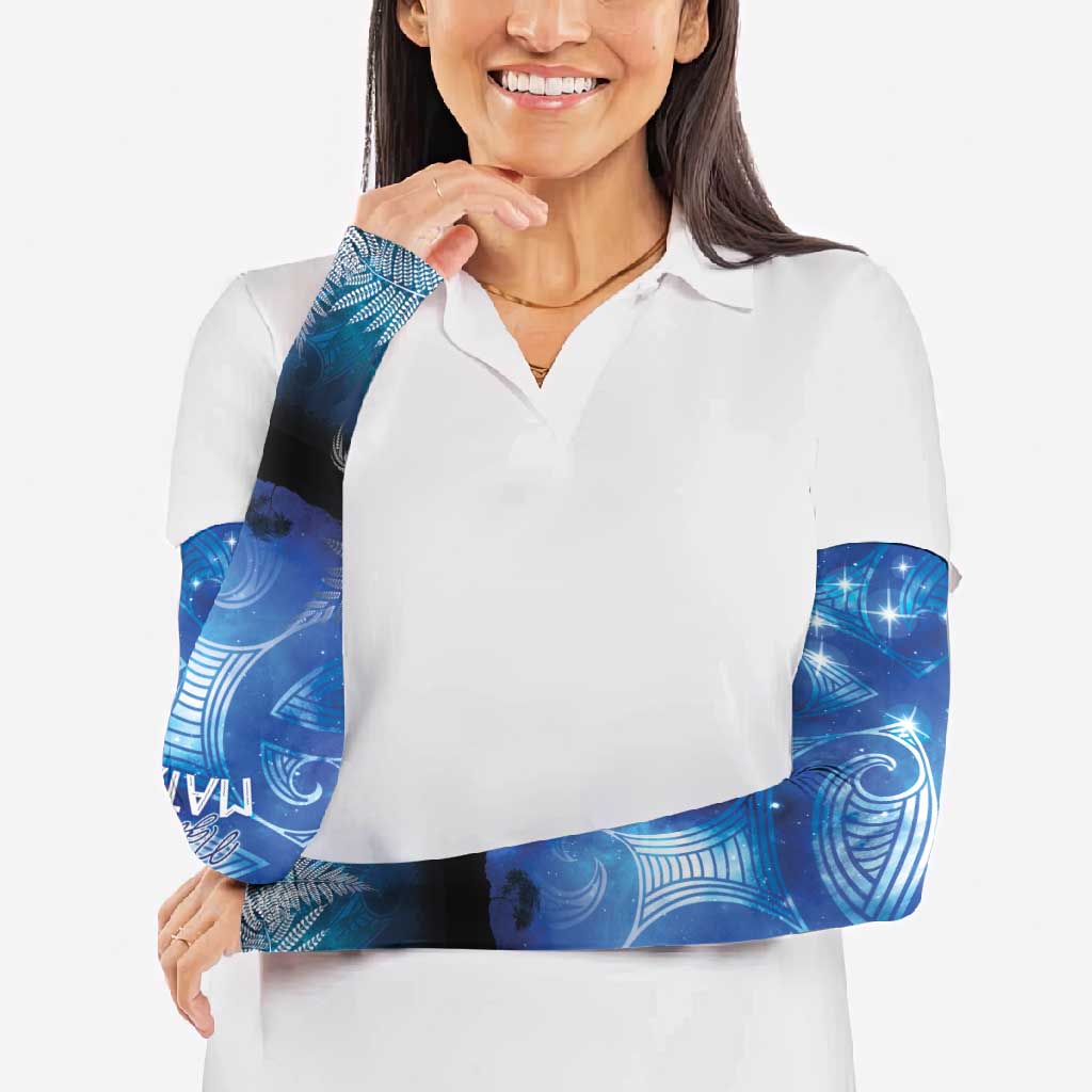 NZ Maori Matariki Scenery Arm Sleeves Galaxy Sky