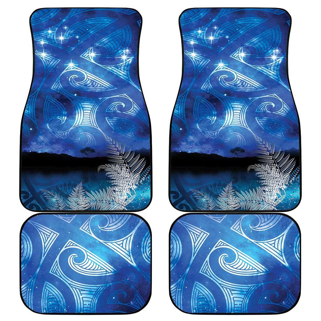 NZ Maori Matariki Scenery Car Mats Galaxy Sky