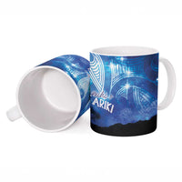 NZ Maori Matariki Scenery Ceramic Mug Galaxy Sky