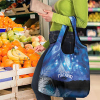 NZ Maori Matariki Scenery Grocery Bag Galaxy Sky