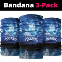 NZ Maori Matariki Scenery Neck Gaiter Galaxy Sky