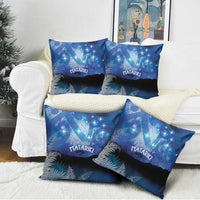 NZ Maori Matariki Scenery Pillow Cover Galaxy Sky