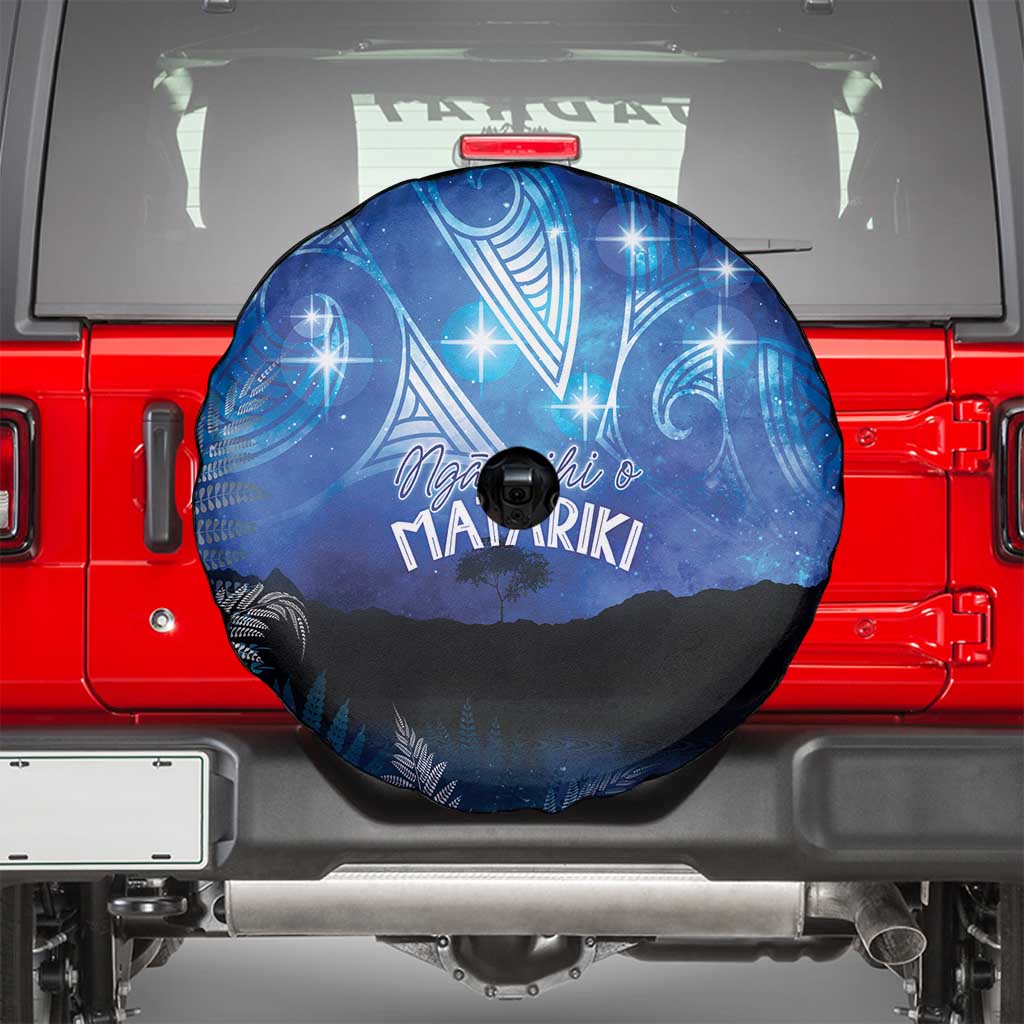 NZ Maori Matariki Scenery Spare Tire Cover Galaxy Sky LT7 - Polynesian Pride