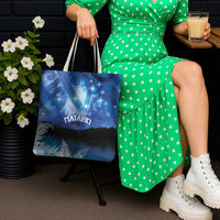 NZ Maori Matariki Scenery Tote Bag Galaxy Sky