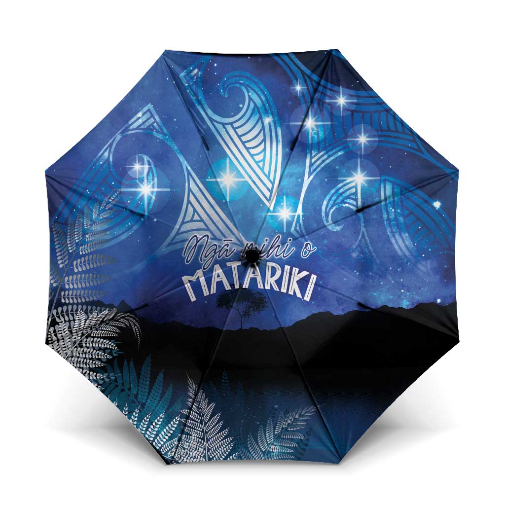 NZ Maori Matariki Scenery Umbrella Galaxy Sky