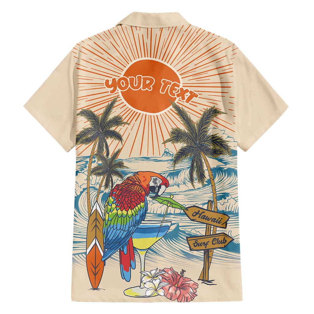 Personalized Christmas In July - Hawaii Retro Family Matching Off Shoulder Short Dress and Hawaiian Shirt Lost In Parrot-dise LT7 - Polynesian Pride