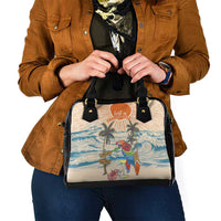 Christmas In July - Hawaii Retro Shoulder Handbag Lost In Parrot-dise
