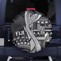 Fiji Rugby Bula Masi Spare Tire Cover Fish Tail Kaivity Cibi - Black LT7 - Polynesian Pride