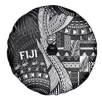Fiji Rugby Bula Masi Spare Tire Cover Fish Tail Kaivity Cibi - Black LT7 - Polynesian Pride