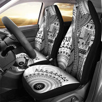 Fiji Rugby Bula Masi Car Seat Cover Fish Tail Kaivity Cibi - White
