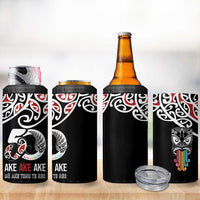 Kia Kaha Te Reo Maori 4 in 1 Can Cooler Tumbler 50 Years Mo Ake Tonu Te Reo LT7 - Polynesian Pride